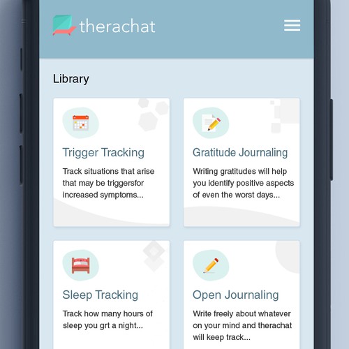 Mental Health App needs fresh design ideas Design von xPrtDesigner