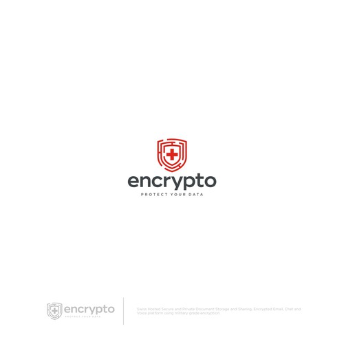 Swiss hosted secure doc storage Encrypto.com needs logo and brand built Design by adwar std.