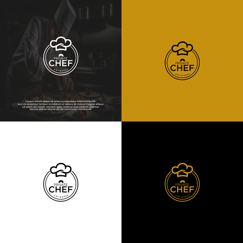 Logo for private chef platform Design by C A H K E N E