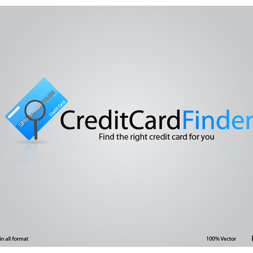 Credit Card Finder Logo Banner Logo Design Contest 99designs