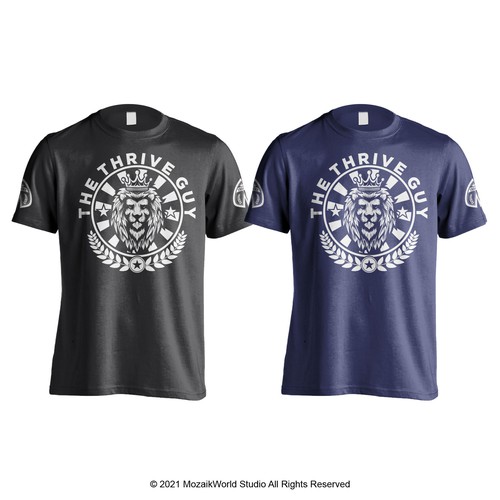 Thrive T shirt brand designs Design by mozaikworld