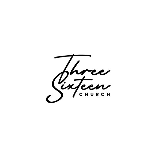 Can you turn the name "Three Sixteen Church" into a cool logo? Réalisé par KenTrix16