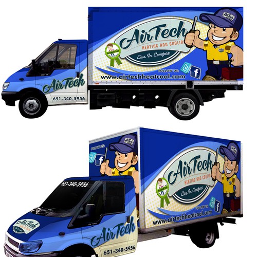 Create the next signage for Airtech heating and cooling Design by Syns&Graphix™