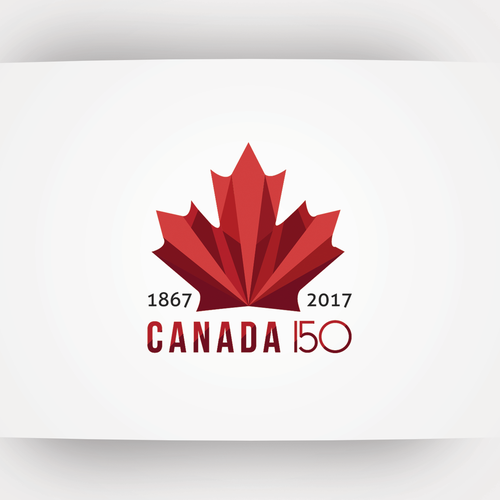 Community contest: Design Canada’s 150th birthday logo! Design by FK.Designs