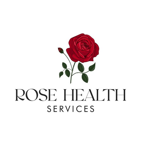 Design a classic and elegant rose logo for a health business Design by Betula♥️