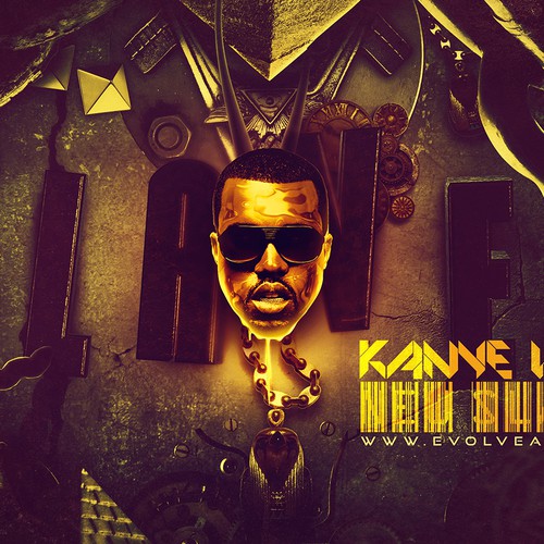 









99designs community contest: Design Kanye West’s new album
cover Design by EvolveArte