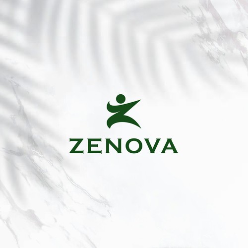 Zenova Logo: Revolutionary suite of health and wellness mobile apps Diseño de F.RIZ