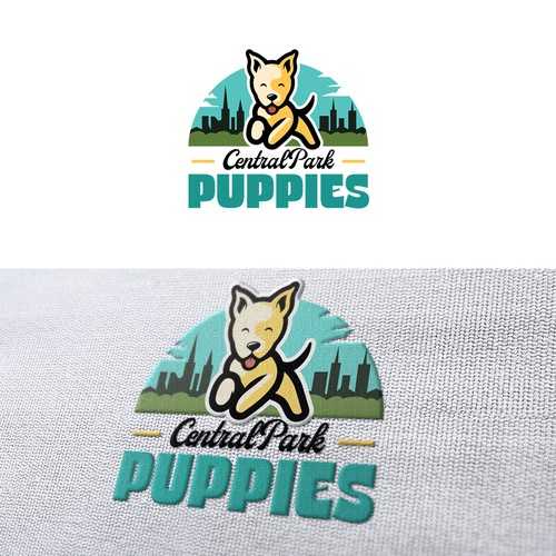 Design a heartfelt, modern logo for a brand that brings families and puppies together. Design by Arif Huda Ir