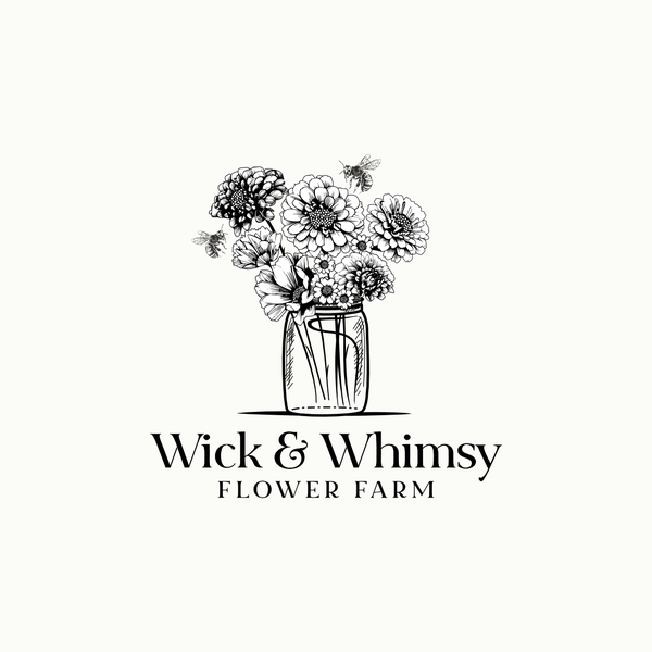 Design a vintage cut flower farm logo