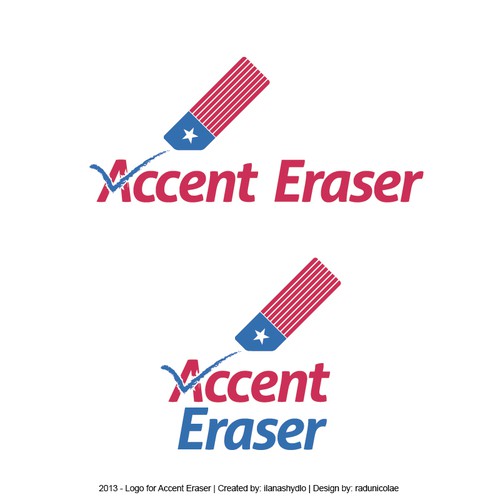 Help Accent Eraser with a new logo Diseño de Radu Nicolae