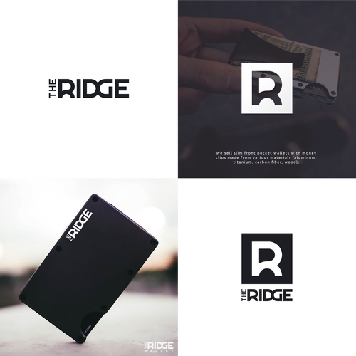 Create a new logo and brand identity for The Ridge Wallet Design réalisé par Piotr C