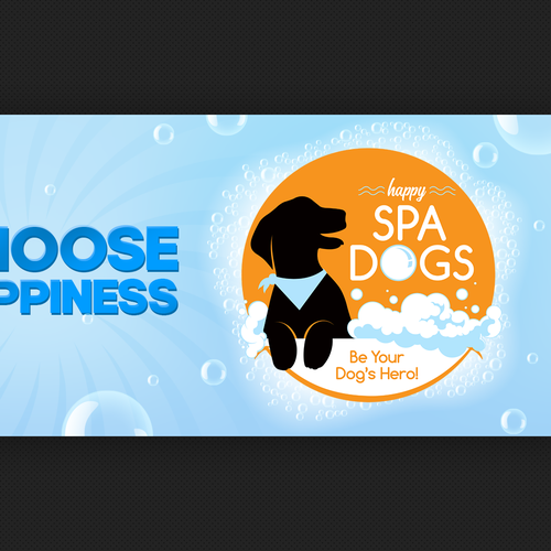 Choose Happiness Banner Design Réalisé par Design RS