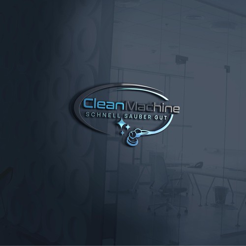 CleanMachine / Logo for Car and Plane Detailing Design by Nana445