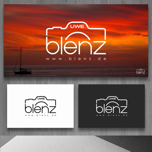 photography logo blenz.de Design by Rartwork