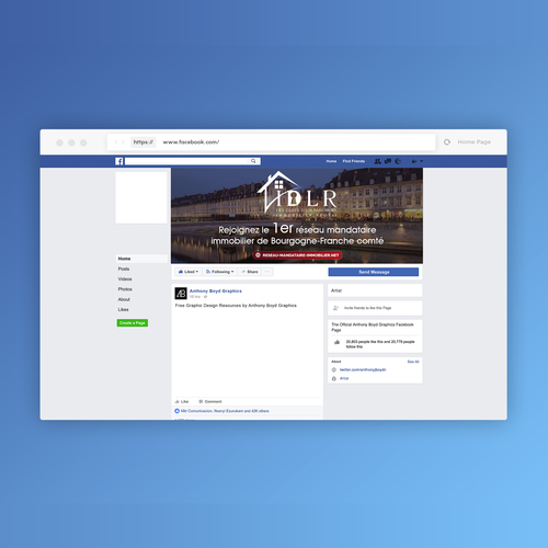 Facebook cover contest entry by AEI™