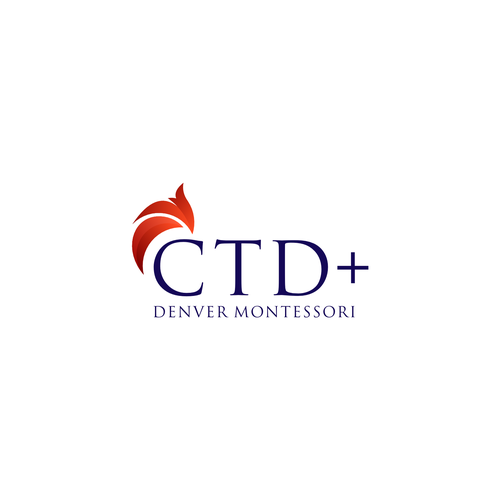 CTD+ Denver Montessori Rebrand Design von BleuJinz