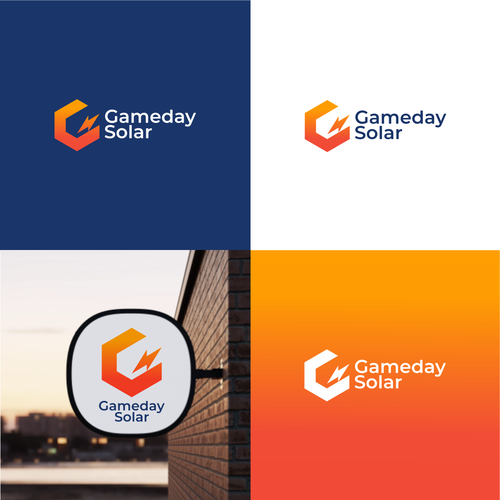 Gameday Solar logo contest Design by pixelmatters