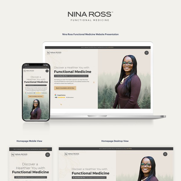 Website for A Medical Professional