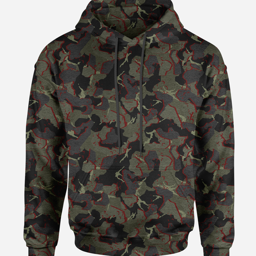 Designs | MILITARY INSPIRED MULTICAM BLACK WITH RED ACCENT ...