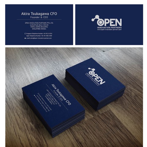 Logotipo y tarjeta de visita propuesta en el concurso por fobi