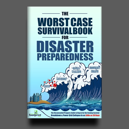 Sustainable Survival Book Cover | Extravagant Book Cover Design Design by Rgraphic@