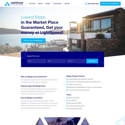 Web page design contest entry by Iconic Graphics