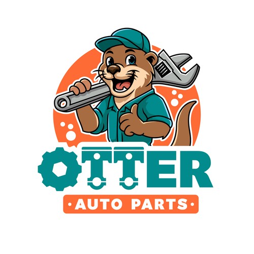 Attention Grabbing Mascot Logo For Auto Parts Ecom Store Design by Gr8 ART