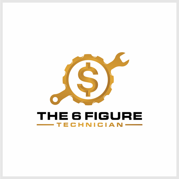 Design by Callister titled "hvac technician concept logo"