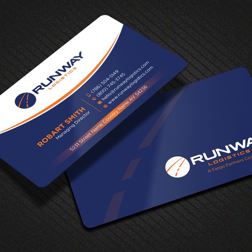 Design di Runway Logistics Business Card di prosenjit_P