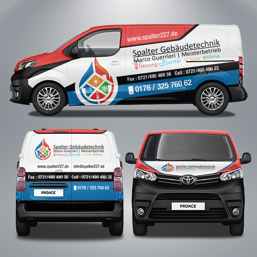 Car, truck or van wrap contest entry by DuhaCreative