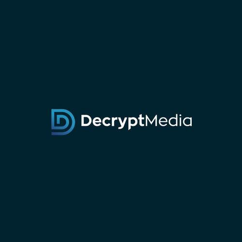 Design a beautiful logo for "Decrypt Media" Design by SOUFIAN⚡