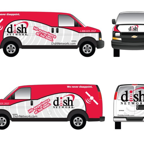 V&S 002 ~ REDESIGN THE DISH NETWORK INSTALLATION FLEET Design by Sebastian ✅