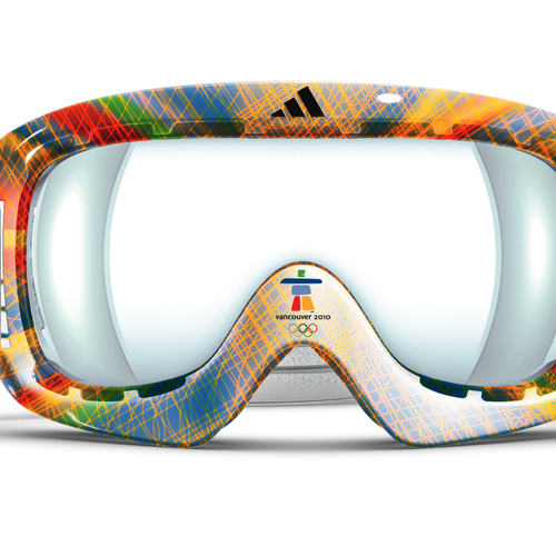 Design adidas goggles for Winter Olympics デザイン by Luckykid
