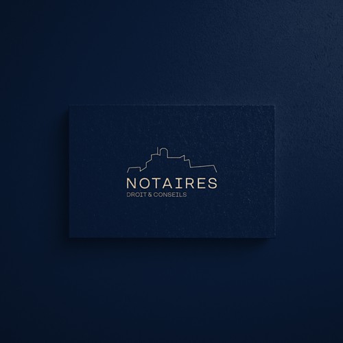 Design vincitore del contest "Créez un logo moderne pour notaires dynamiques !"
