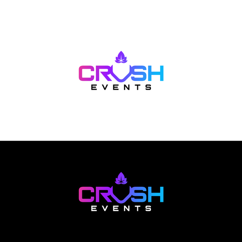 Design a DJ Logo for "Crush Events" in Wine Country Design by Dr_22