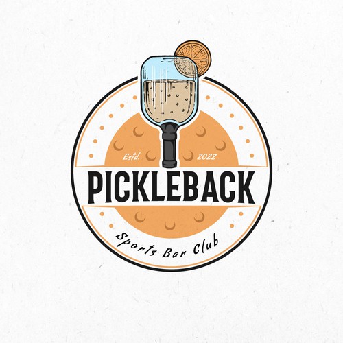 Pickleball club and tequila/whiskey bar Design by AlarArtStudio™