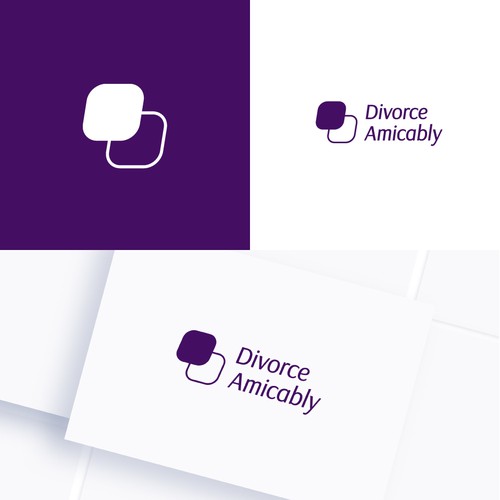 Logo for a new, healthy way for reasonable people to divorce Design by Cimpri