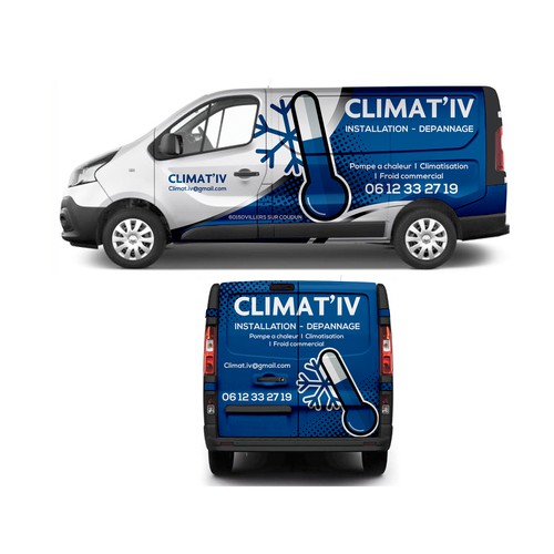 flocage camion artisan Design by Anugerah ilahi