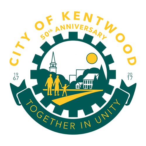 City of Kentwood 50th anniversary logo Logo design contest