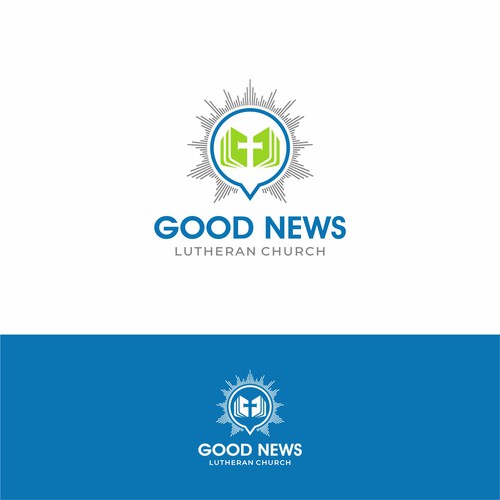 Good News Church Logo Réalisé par Adam Anggriawan