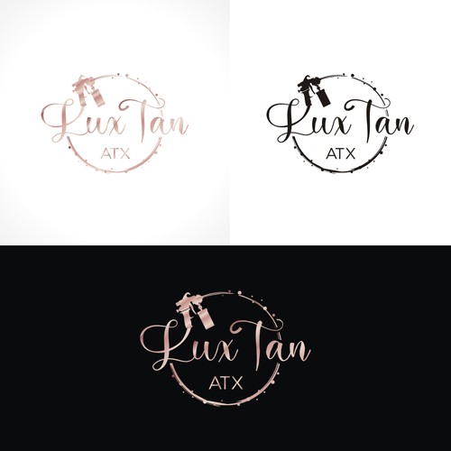 Luxurious Spray Tan logo to appeal to woman trying to look their best! Design by N83touchthesky