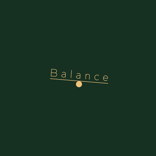 Balance logo Design by WebSky☁️