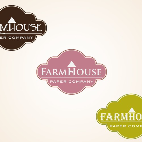 New logo wanted for FarmHouse Paper Company Réalisé par creaturescraft