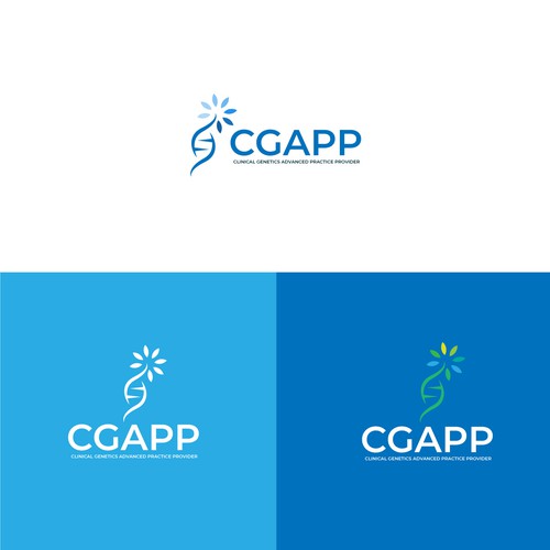 non-profit genetics association logo Design by slidoaspire