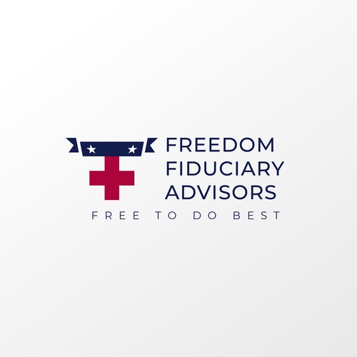 Investment company breaking away from corporate interest looking for fresh patriotic logo. Design by Cosmin Virje