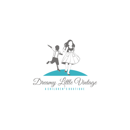 Design a "dreamy" logo for a brand new children's vintage clothing boutique Réalisé par J4$on