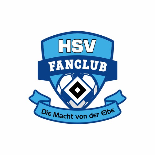 Gestalte ein Logo für den HSV Fanclub "Die Macht von der Elbe" Design by Adides