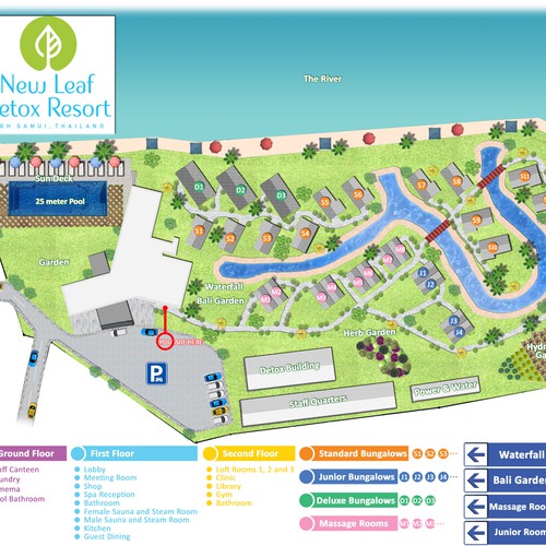 Marriott monarch resort map