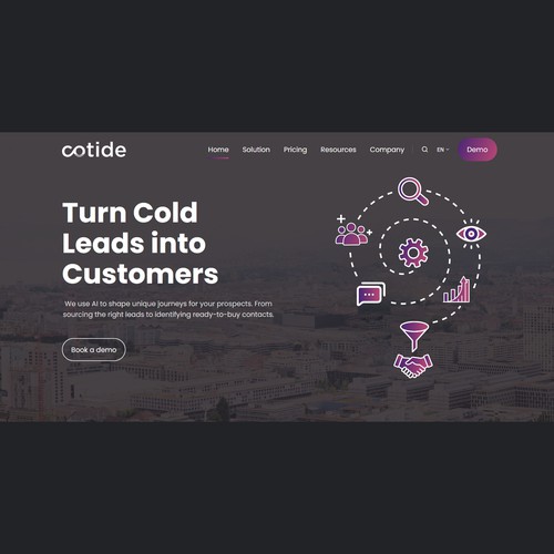 Technology Website Illustration Brilliance Design by S96 - BrandingStudio