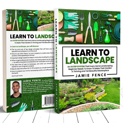 LOOKING FOR A UNIQUE AND BEAUTIFUL BOOK COVER DESIGN FOR A HOME LANDSCAPING BOOK Design by ryanurz